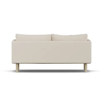 Linnevik Sofa - Same Beige 6670-Eiche weiß geölt, 2-sitzig, ohne Volant - 1898
