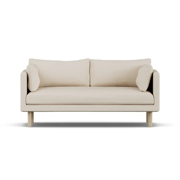 Linnevik Sofa - Same Beige 6670-Eiche weiß geölt, 2-sitzig - 1898