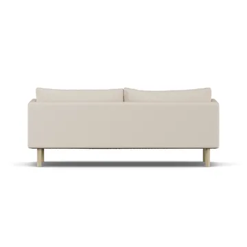 Linnevik Sofa - Same Beige 6670-Eiche weiß geölt, 3-sitzig, ohne Volant - 1898