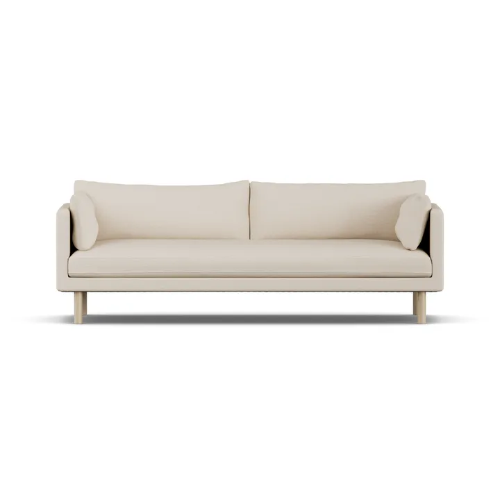 Linnevik Sofa - Same Beige 6670-Eiche weiß geölt, 4-sitzig - 1898
