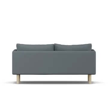 Linnevik Sofa - Same Blue 6678-Eiche weiß geölt, 2-sitzig - 1898