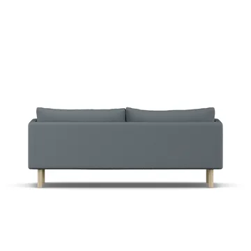 Linnevik Sofa - Same Blue 6678-Eiche weiß geölt, 3-sitzig - 1898
