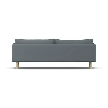 Linnevik Sofa - Same Blue 6678-Eiche weiß geölt, 4-sitzig, ohne Volant - 1898