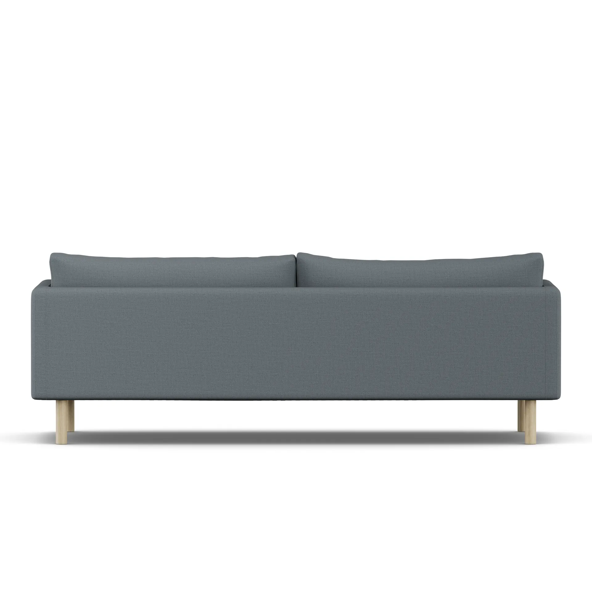 Linnevik Sofa, Same Blue 6678-Eiche weiß geölt, 4-sitzig 1898