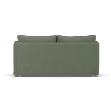 Linnevik Sofa - Same Forest 6677-Eiche weiß geölt, 2-sitzig, mit Volant - 1898