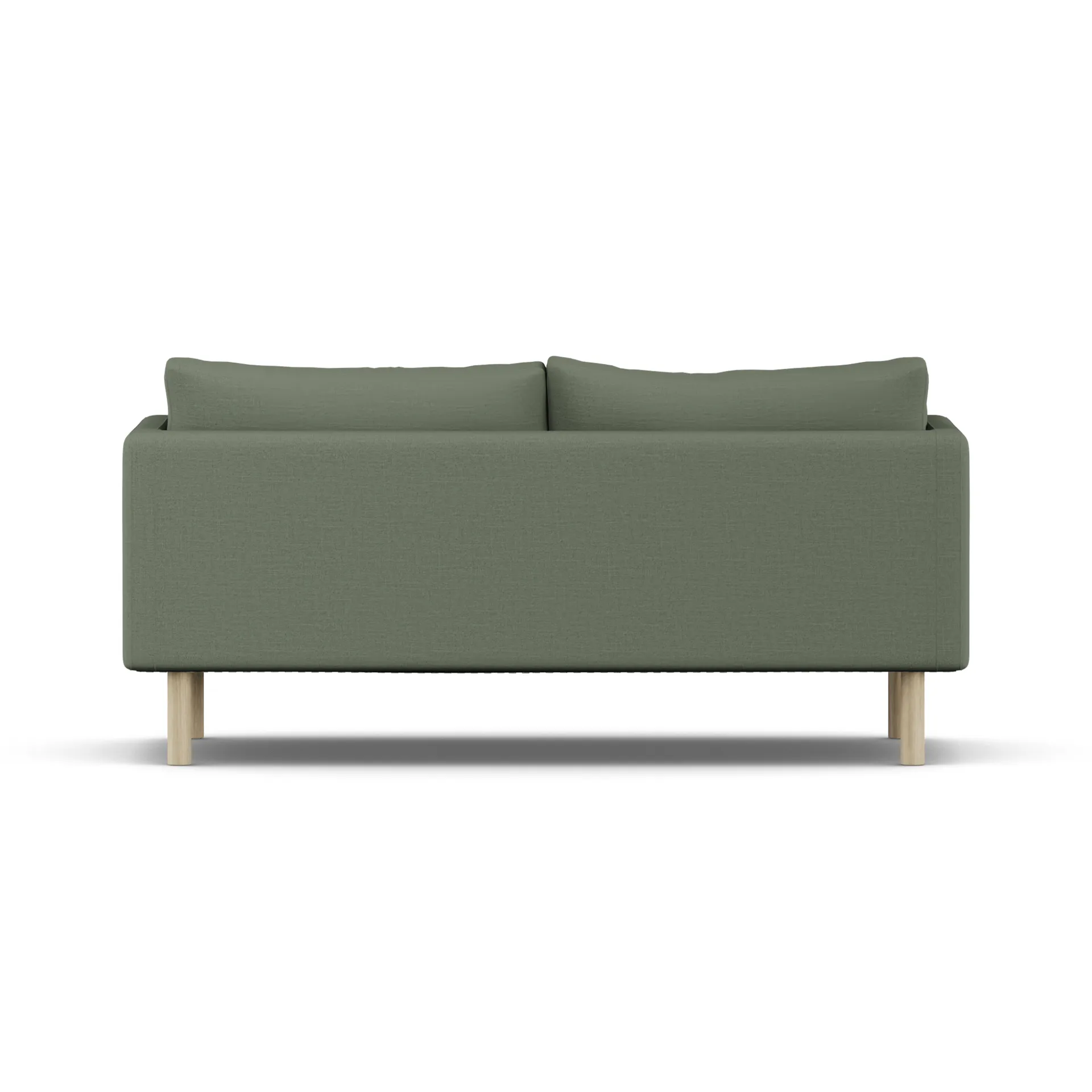 Linnevik Sofa, Same Forest 6677-Eiche weiß geölt, 2-sitzig, ohne Volant 1898
