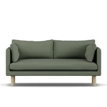 Linnevik Sofa - Same Forest 6677-Eiche weiß geölt, 2-sitzig - 1898