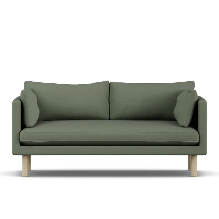 Linnevik Sofa - Same Forest 6677-Eiche weiß geölt, 2-sitzig - 1898