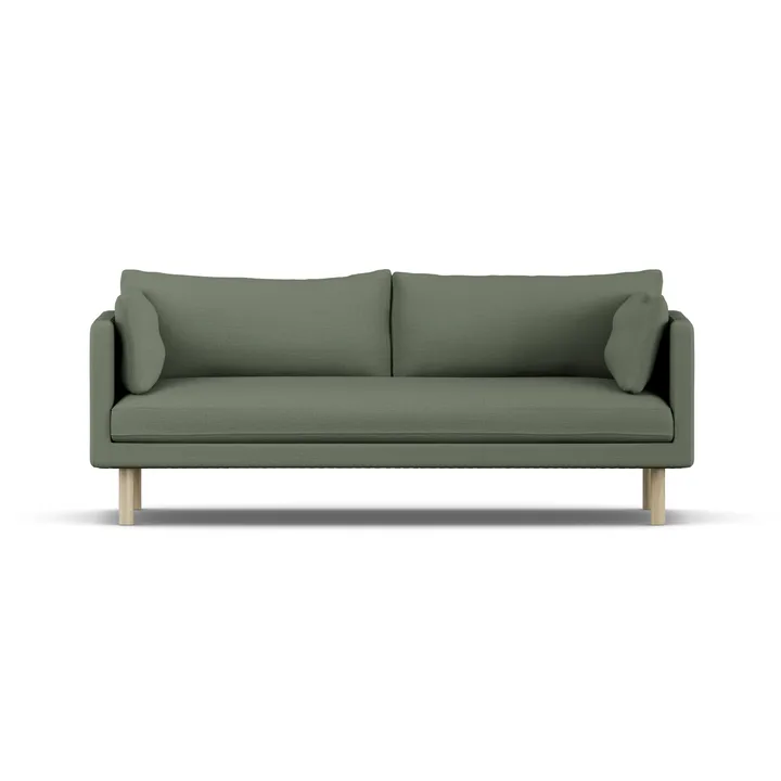 Linnevik Sofa - Same Forest 6677-Eiche weiß geölt, 3-sitzig - 1898