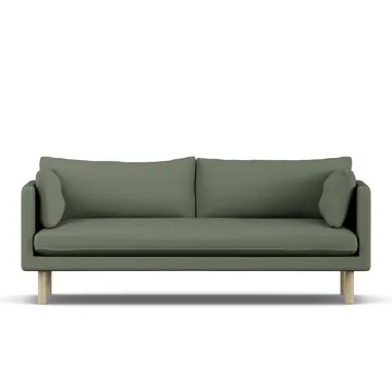 Linnevik Sofa - Same Forest 6677-Eiche weiß geölt, 3-sitzig - 1898