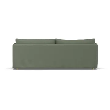 Linnevik Sofa - Same Forest 6677-Eiche weiß geölt, 4-sitzig, mit Volant - 1898