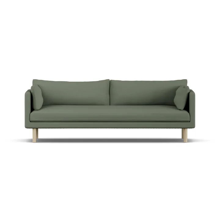 Linnevik Sofa - Same Forest 6677-Eiche weiß geölt, 4-sitzig - 1898