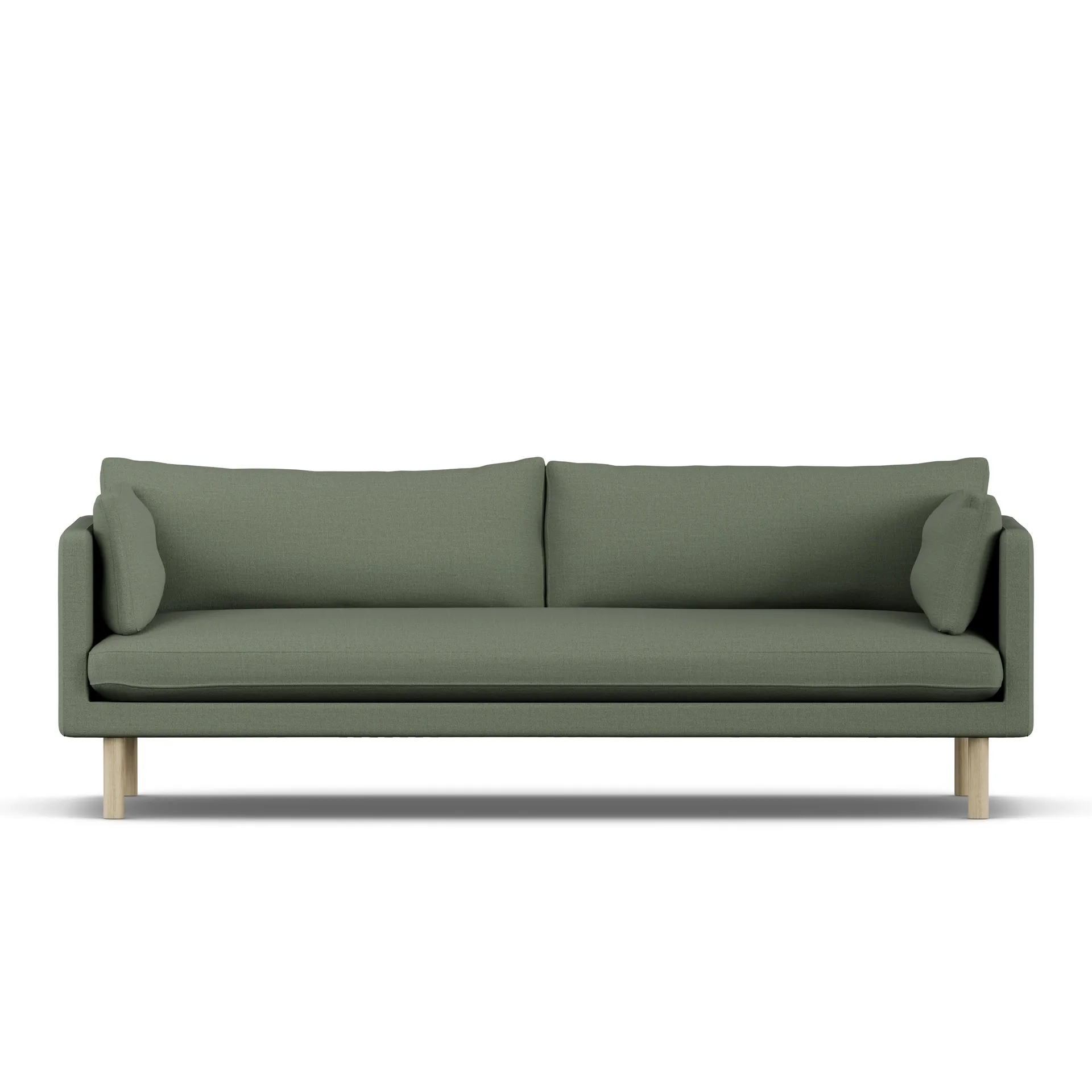 Linnevik Sofa, Same Forest 6677-Eiche weiß geölt, 4-sitzig 1898