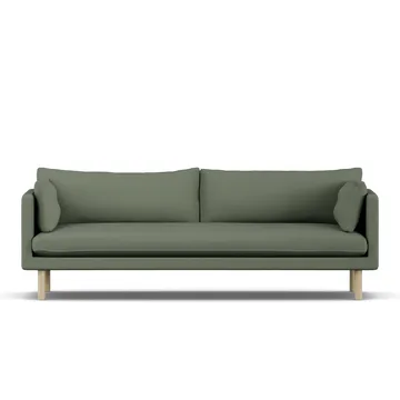 Linnevik Sofa - Same Forest 6677-Eiche weiß geölt, 4-sitzig - 1898