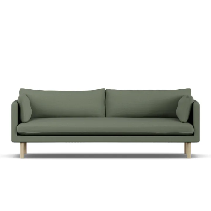 Linnevik Sofa - Same Forest 6677-Eiche weiß geölt, 4-sitzig - 1898