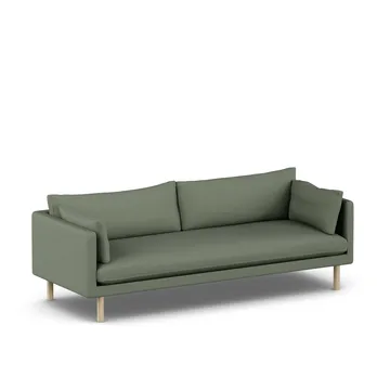 Linnevik Sofa - Same Forest 6677-Eiche weiß geölt, 4-sitzig - 1898