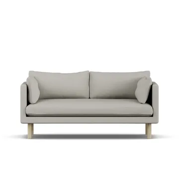 Linnevik Sofa - Same Grey 6673-Eiche weiß geölt, 2-sitzig - 1898
