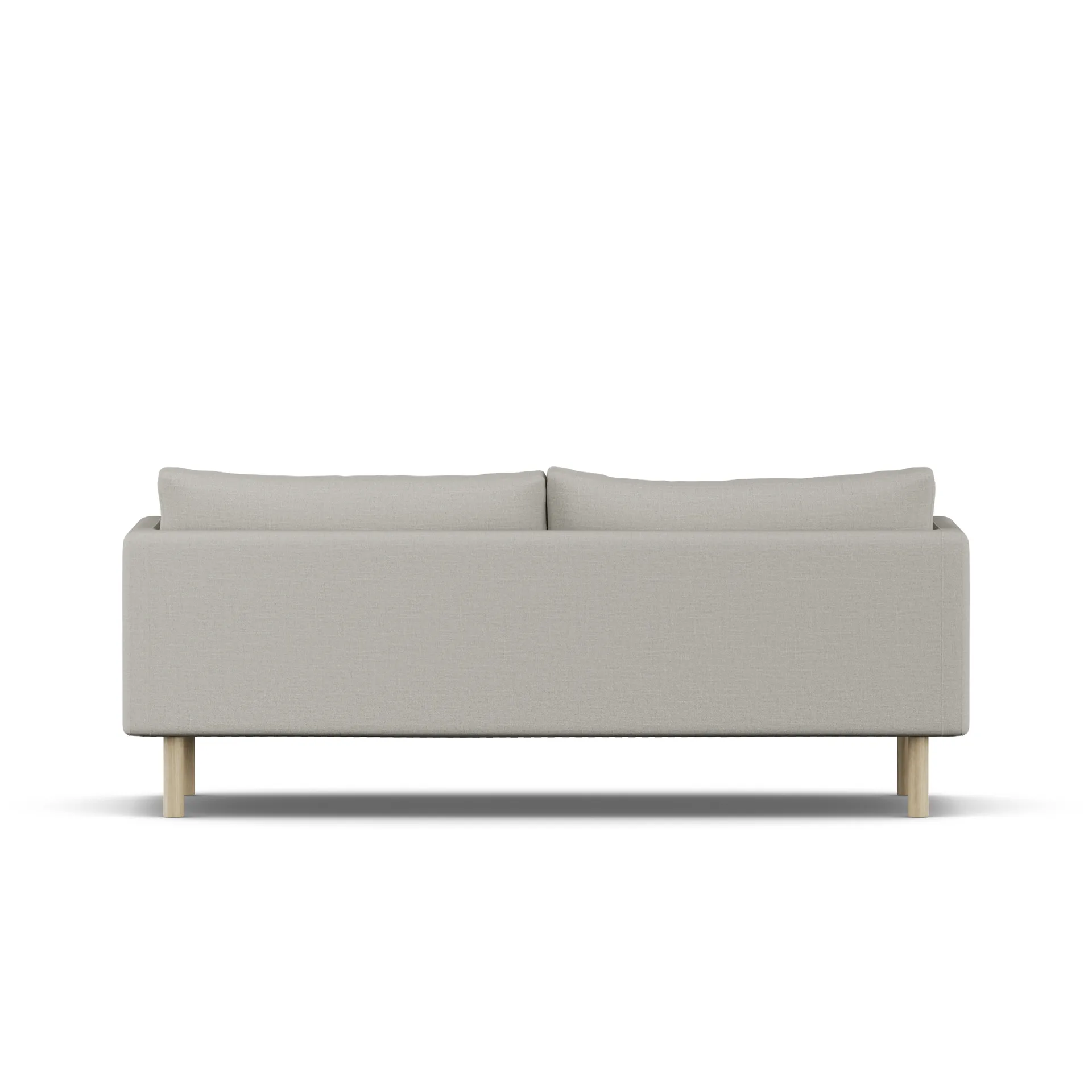 Linnevik Sofa, Same Grey 6673-Eiche weiß geölt, 3-sitzig 1898