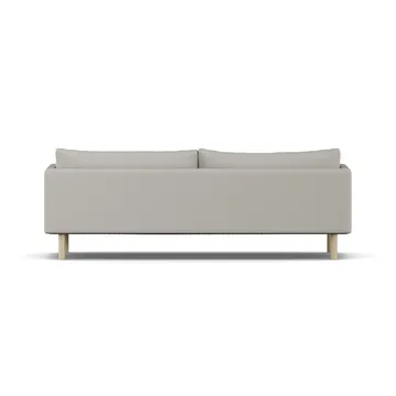 Linnevik Sofa - Same Grey 6673-Eiche weiß geölt, 4-sitzig, ohne Volant - 1898