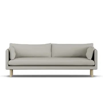Linnevik Sofa - Same Grey 6673-Eiche weiß geölt, 4-sitzig - 1898