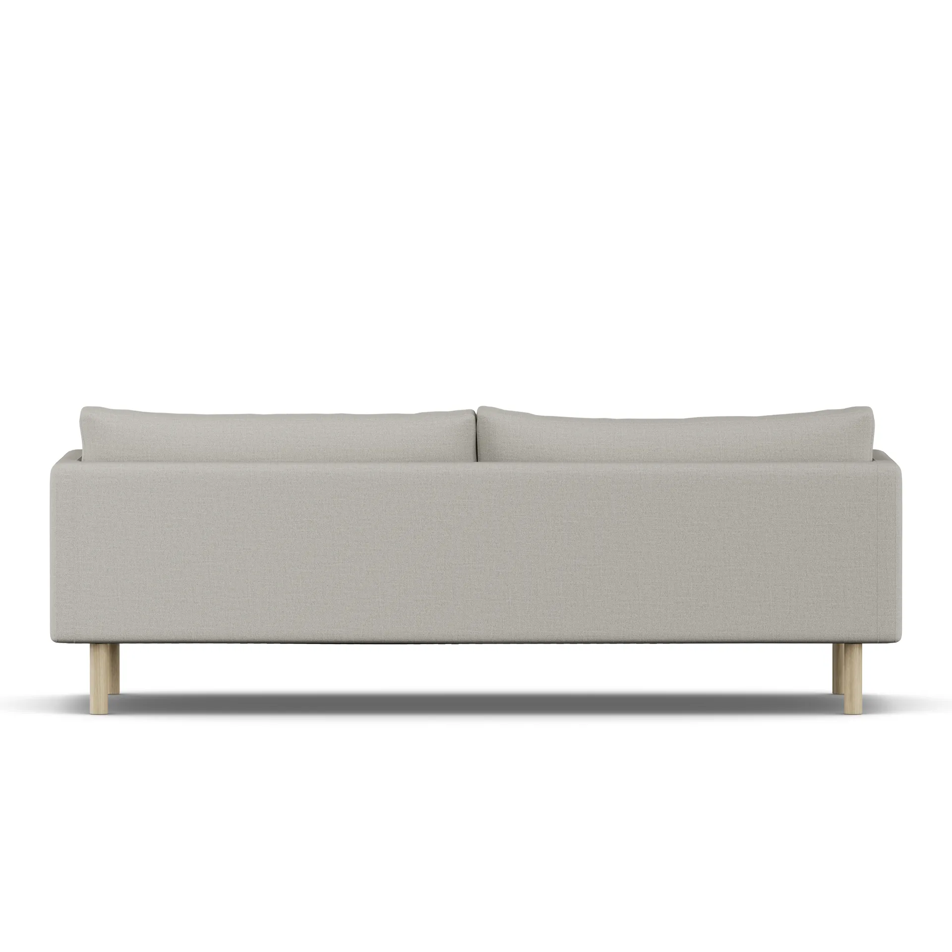 Linnevik Sofa, Same Grey 6673-Eiche weiß geölt, 4-sitzig 1898