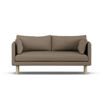 Linnevik Sofa - Same Mole 6674-Eiche weiß geölt, 2-sitzig, ohne Volant - 1898