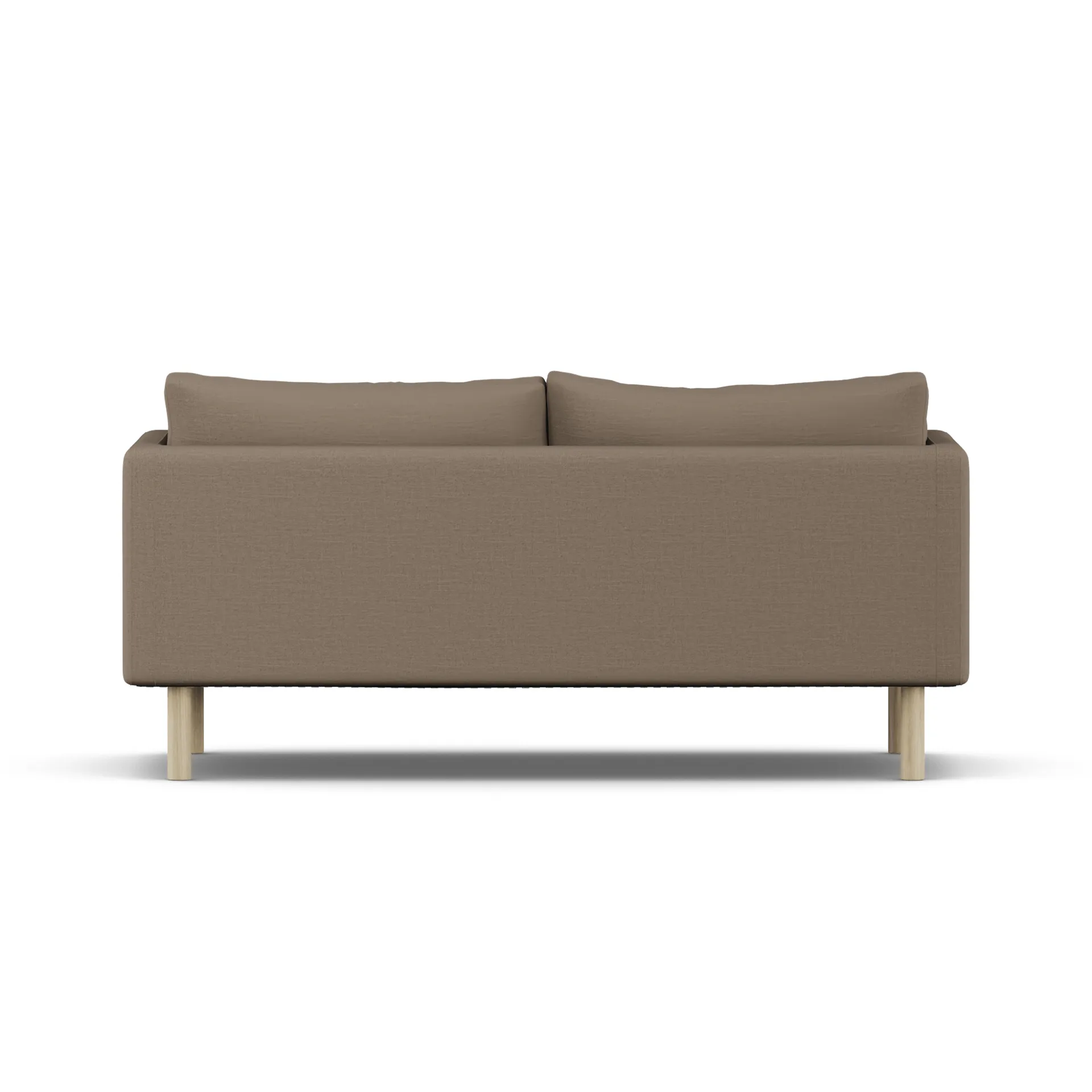 Linnevik Sofa, Same Mole 6674-Eiche weiß geölt, 2-sitzig, ohne Volant 1898