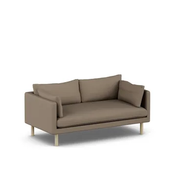 Linnevik Sofa - Same Mole 6674-Eiche weiß geölt, 2-sitzig - 1898