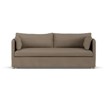 Linnevik Sofa - Same Mole 6674-Eiche weiß geölt, 3-sitzig, mit Volant - 1898