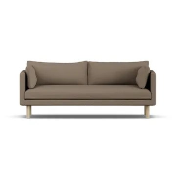 Linnevik Sofa - Same Mole 6674-Eiche weiß geölt, 3-sitzig, ohne Volant - 1898