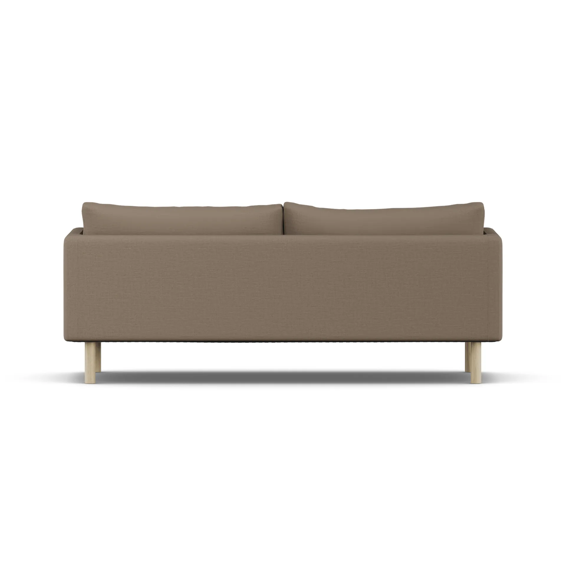 Linnevik Sofa, Same Mole 6674-Eiche weiß geölt, 3-sitzig, ohne Volant 1898