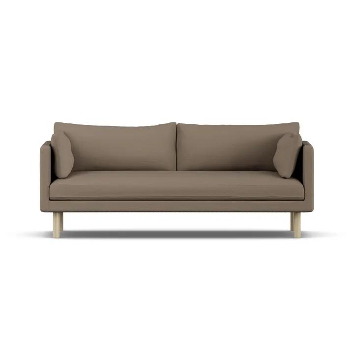Linnevik Sofa - Same Mole 6674-Eiche weiß geölt, 3-sitzig - 1898