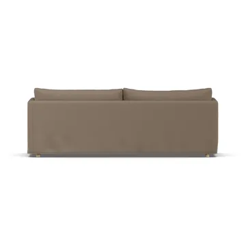 Linnevik Sofa - Same Mole 6674-Eiche weiß geölt, 4-sitzig, mit Volant - 1898