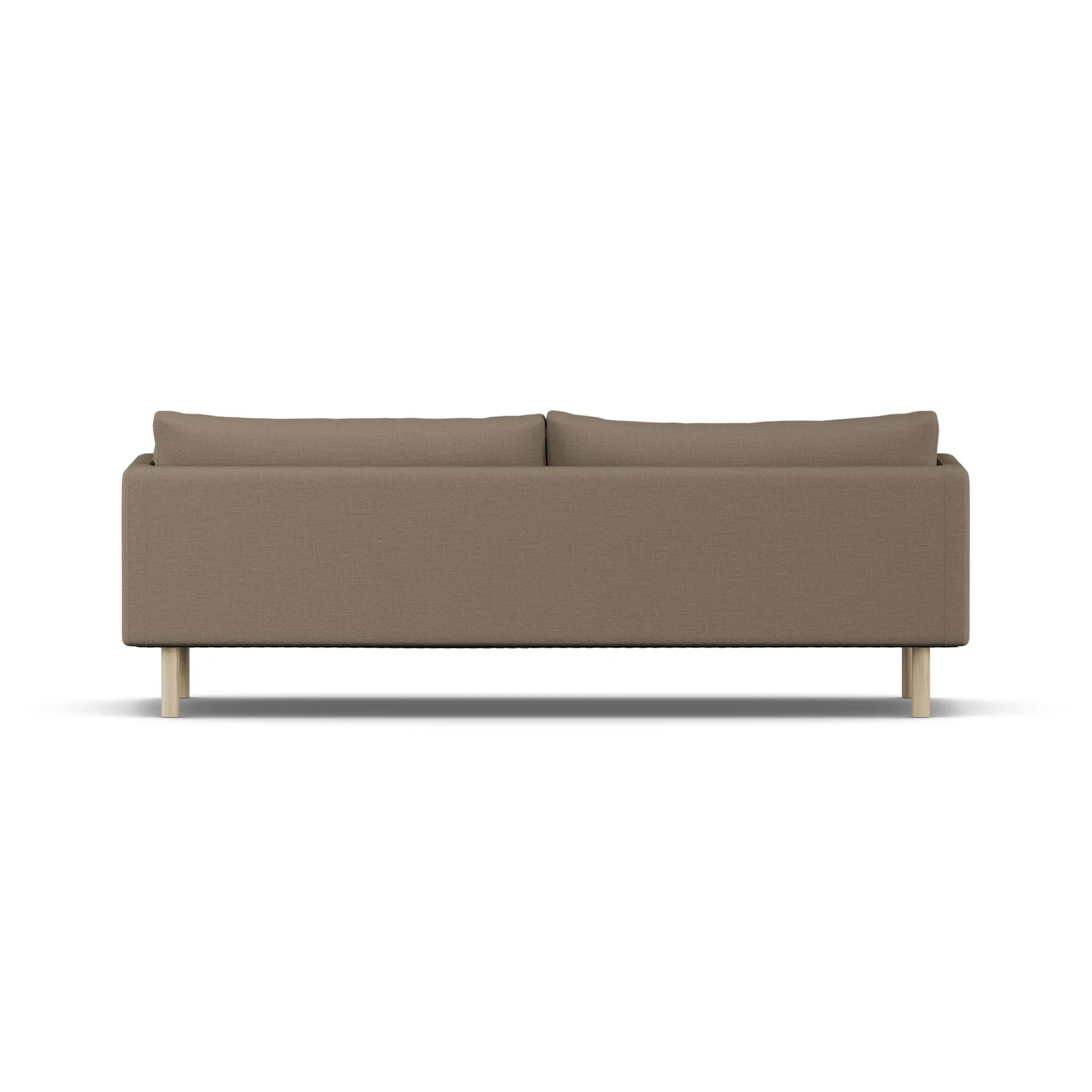 Linnevik Sofa, Same Mole 6674-Eiche weiß geölt, 4-sitzig, ohne Volant 1898