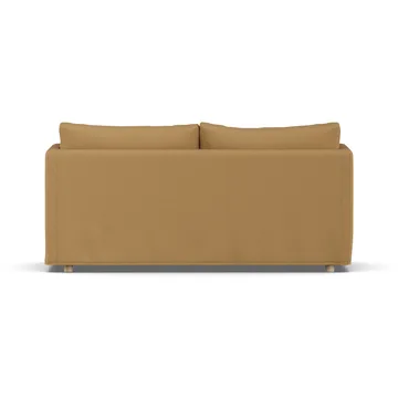 Linnevik Sofa - Same Ochre 6676-Eiche weiß geölt, 2-sitzig, mit Volant - 1898