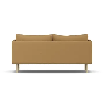 Linnevik Sofa - Same Ochre 6676-Eiche weiß geölt, 2-sitzig, ohne Volant - 1898