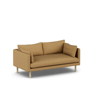 Linnevik Sofa - Same Ochre 6676-Eiche weiß geölt, 2-sitzig - 1898