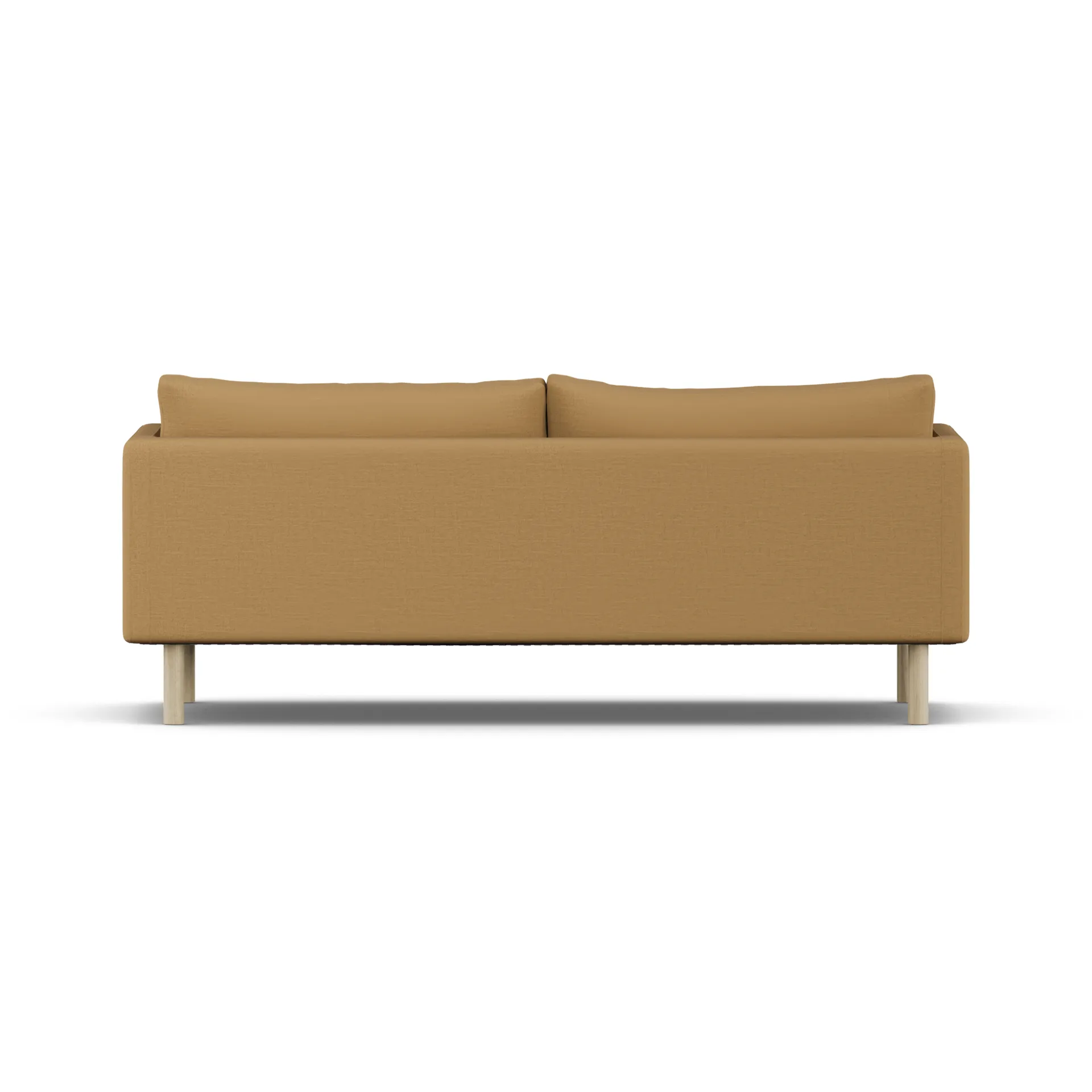 Linnevik Sofa, Same Ochre 6676-Eiche weiß geölt, 3-sitzig, ohne Volant 1898