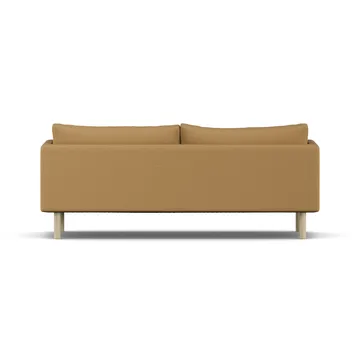 Linnevik Sofa - Same Ochre 6676-Eiche weiß geölt, 3-sitzig, ohne Volant - 1898