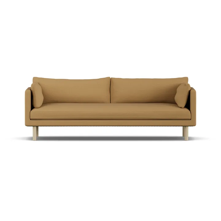 Linnevik Sofa - Same Ochre 6676-Eiche weiß geölt, 4-sitzig - 1898