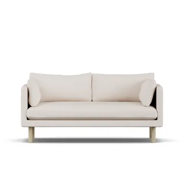 Linnevik Sofa - Same Off White 6671-Eiche weiß geölt, 2-sitzig - 1898