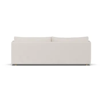 Linnevik Sofa - Same Off White 6671-Eiche weiß geölt, 4-sitzig, mit Volant - 1898