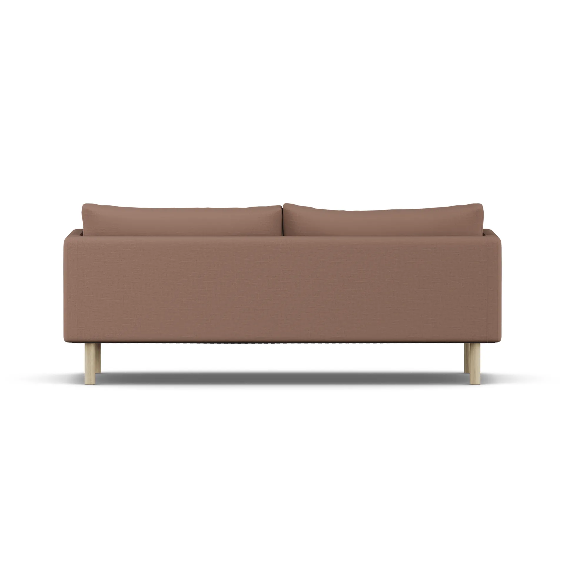 Linnevik Sofa, Same Rust 6675-Eiche weiß geölt, 3-sitzig, ohne Volant 1898
