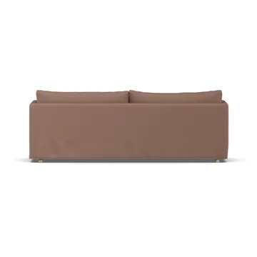 Linnevik Sofa - Same Rust 6675-Eiche weiß geölt, 4-sitzig, mit Volant - 1898