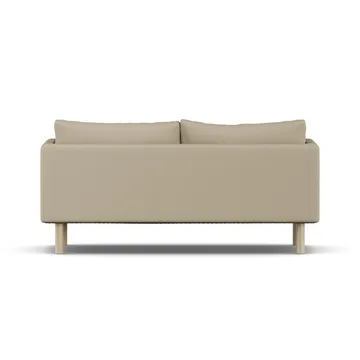 Linnevik Sofa - Same Sand 6672-Eiche weiß geölt, 2-sitzig, ohne Volant - 1898