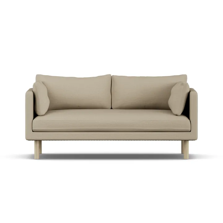 Linnevik Sofa - Same Sand 6672-Eiche weiß geölt, 2-sitzig - 1898