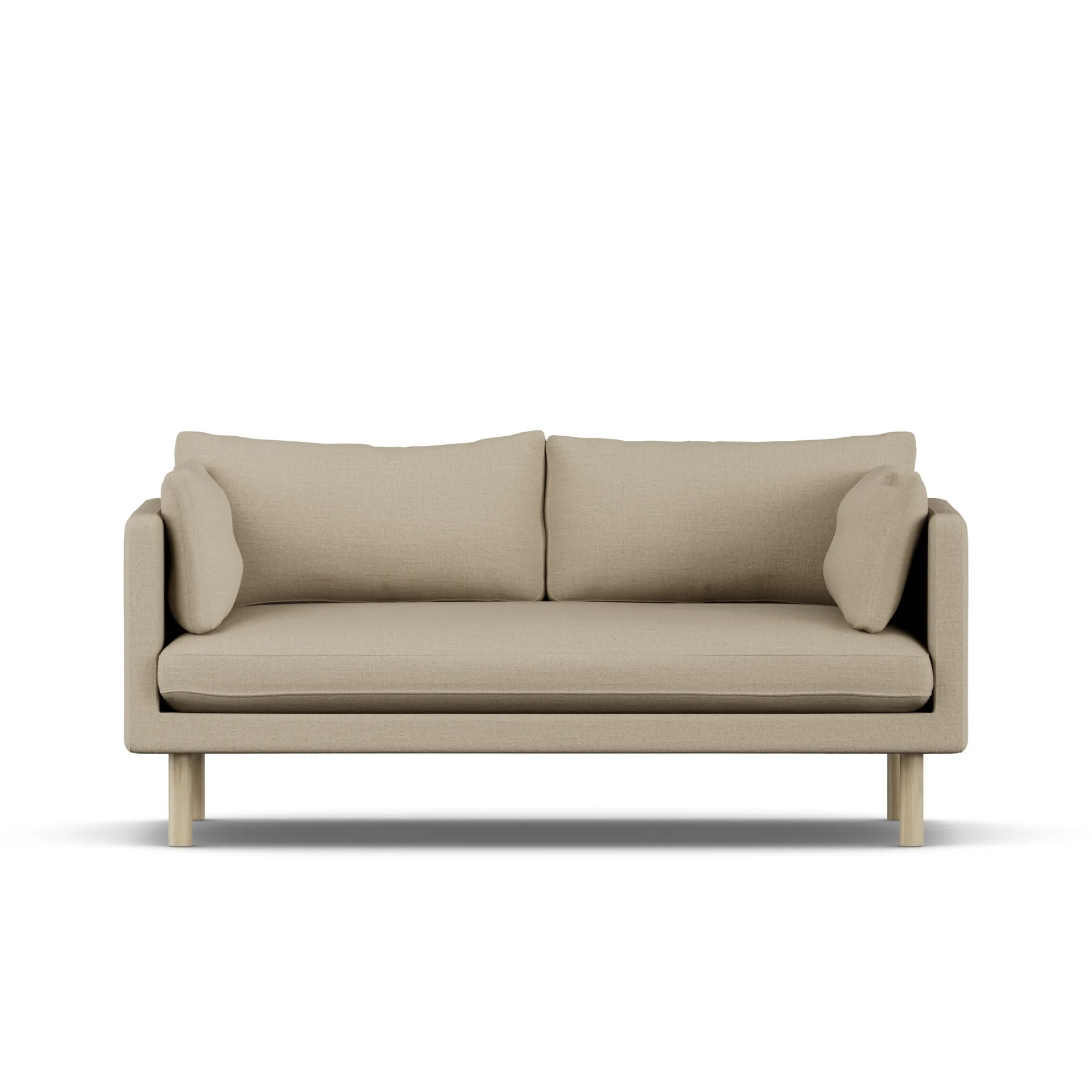 Linnevik Sofa, Same Sand 6672-Eiche weiß geölt, 2-sitzig 1898