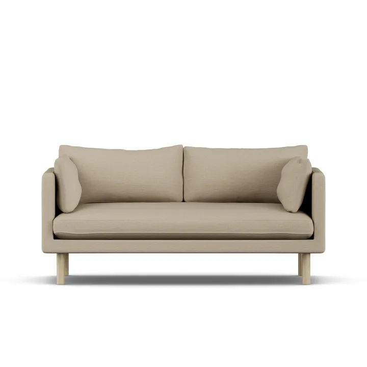 Linnevik Sofa - Same Sand 6672-Eiche weiß geölt, 2-sitzig - 1898