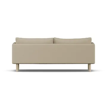 Linnevik Sofa - Same Sand 6672-Eiche weiß geölt, 3-sitzig, ohne Volant - 1898
