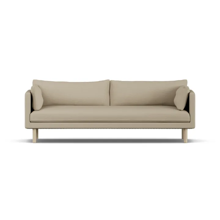 Linnevik Sofa - Same Sand 6672-Eiche weiß geölt, 4-sitzig - 1898